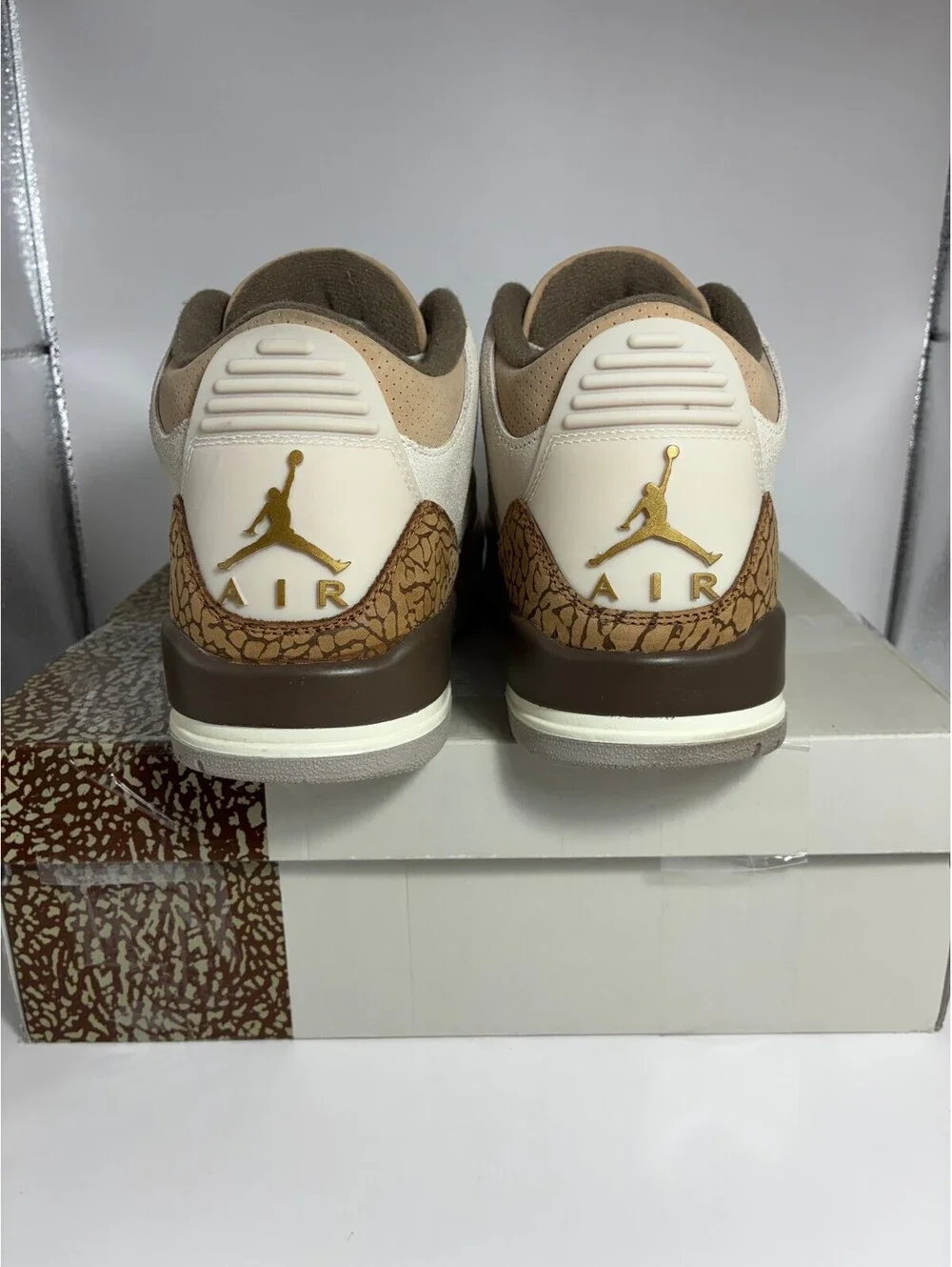 Size 10 - Nike Air Jordan 3 Retro Palomino Light Brown